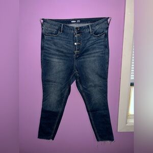 Old Navy Dark Blue Skinny Jeans